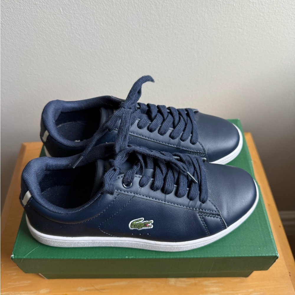 LACOSTE Women’s Navy Sneakers